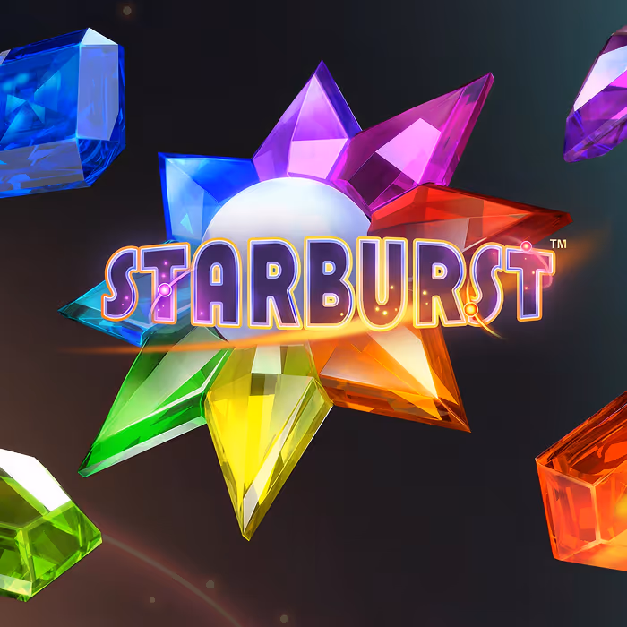 Starburst slot with cosmic re-spins and sparkling wilds