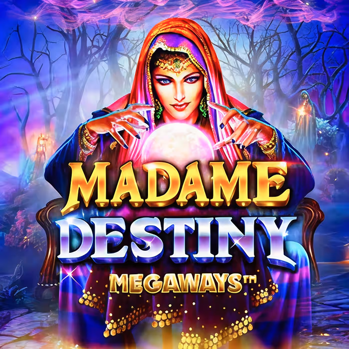 Madame Destiny slot featuring crystal ball free spins